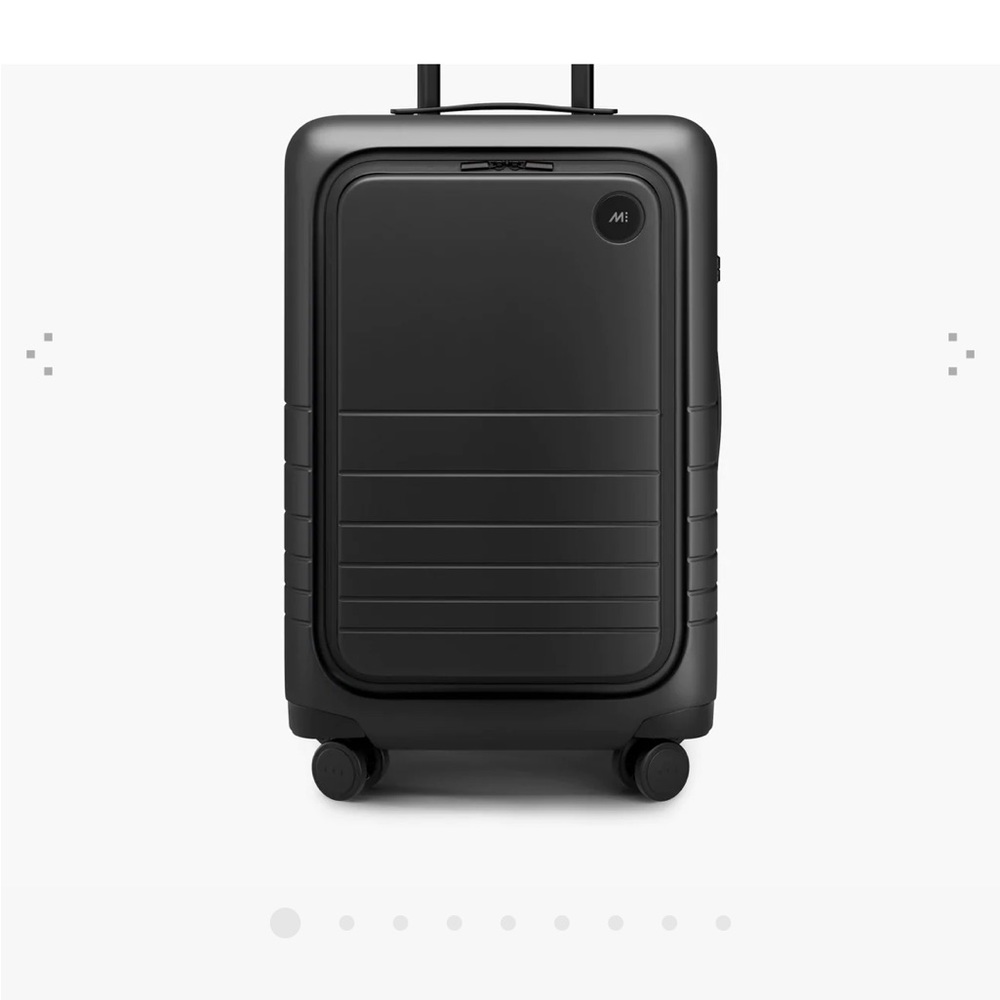 Monos carry on pro plus Luggage (black)NEW w/ Tag